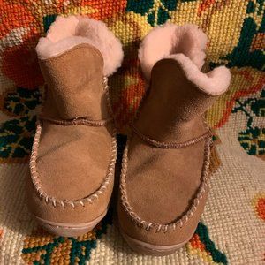 Fox Ridge suede fur bootie women's 7